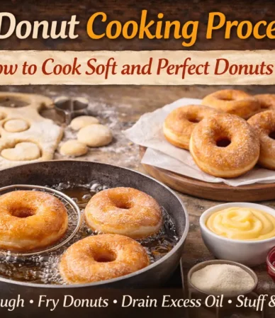 Donut Cooking Process How to Cook Soft and Perfect Donut