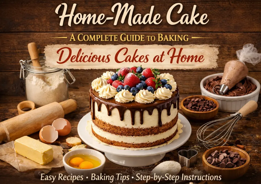 Home-Made Cake A Complete Guide to Baking Delicious Cakes at Home